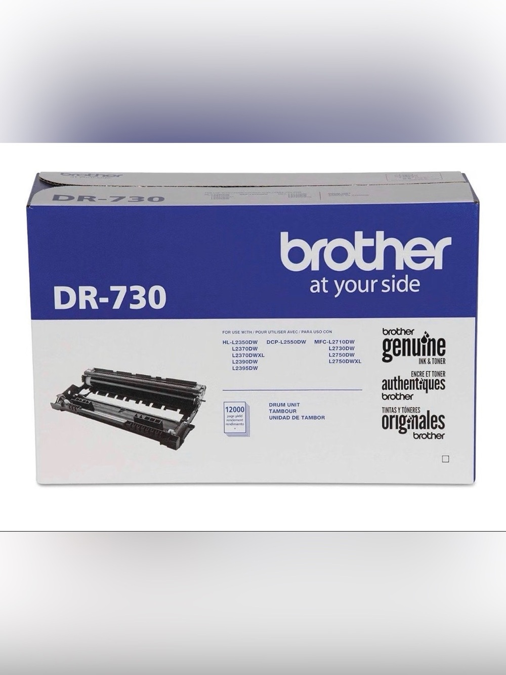 Brother DR-730 Drum Unit for HL-L2350DW, L2370DW, L2390DW, DCP-L2550DW